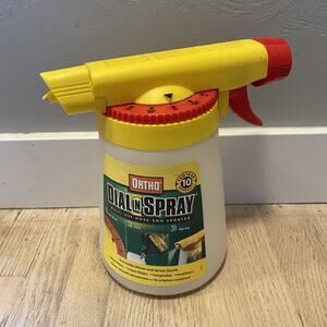 Ortho Dial N Spray Multi-Use Hose-End Sprayer Plastic Vintage